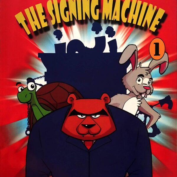 the adventures of harry and panline -  the signing machine