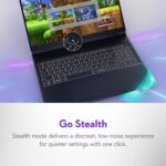 Alienware 16 Aurora Laptop AC16250 - شاشة 16 بوصة 16:10 WQXGA، معالج Intel Core 7-240H من السلسلة 2، ذاكرة RAM DDR5 16GB، SSD 1 تيرا، بطاقة رسومات NVIDIA GeForce RTX 5060 بسعة 8GB GDDR7، ويندوز 11 هوم
