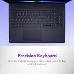 Alienware 16 Aurora Laptop AC16250 - شاشة 16 بوصة 16:10 WQXGA، معالج Intel Core 7-240H من السلسلة 2، ذاكرة RAM DDR5 16GB، SSD 1 تيرا، بطاقة رسومات NVIDIA GeForce RTX 5060 بسعة 8GB GDDR7، ويندوز 11 هوم