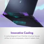 Alienware 16 Aurora Laptop AC16250 - شاشة 16 بوصة 16:10 WQXGA، معالج Intel Core 7-240H من السلسلة 2، ذاكرة RAM DDR5 16GB، SSD 1 تيرا، بطاقة رسومات NVIDIA GeForce RTX 5060 بسعة 8GB GDDR7، ويندوز 11 هوم