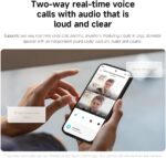 كاميرا مراقبة ذكية 4 ميجابيكسل بعدسة مزدوجة مع واي فاي 6 ثنائي النطاق C500 من شاومي