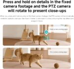 كاميرا مراقبة ذكية 4 ميجابيكسل بعدسة مزدوجة مع واي فاي 6 ثنائي النطاق C500 من شاومي