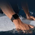 ساعة ذكية ريدمي ووتش 5 اكتيف بشاشة ال سي دي 2.0 بوصة وبطارية تدوم 18 يوم وأكثر من 140 وضع رياضي وتتبع نبضات القلب واللياقة البدنية وتشبع الأكسجين ومقاومة للماء حتى 50 م مع ميزة إجراء المكالمات، أسود