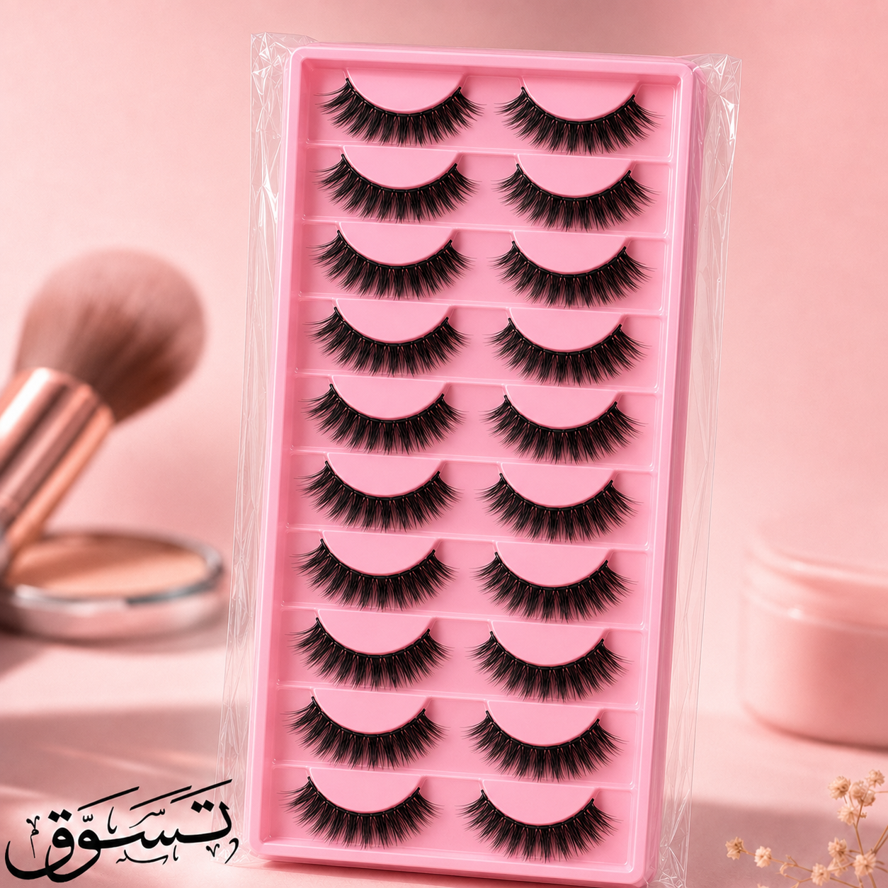 مجموعة "الرموش المثالية" (Essential Lash Set) – 10 أزواج متكاملة 1 مجموعة "الرموش المثالية" (Essential Lash Set) – 10 أزواج متكاملة