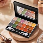 باليت ظلال العيون الاحترافي (Eyeshadow Palette) – 18 لوناً ساحراً بتشطيبات مات ولامعة