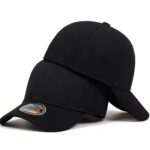 قبعة "الكاب الأساسي المرن" (Essential Plain Cap) – تصميم سادة مينيمالي – لون أسود كلاسيكي (متجر تَسَوق)