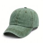 قبعة "الكاب الأساسي المغسول" (Washed Vintage Plain Cap) – تصميم سادة بلمسة عتيقة