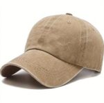 قبعة "الكاب الأساسي المغسول" (Washed Vintage Plain Cap) – تصميم سادة بلمسة عتيقة