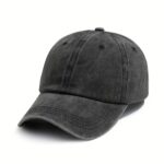 قبعة "الكاب الأساسي المغسول" (Washed Vintage Plain Cap) – تصميم سادة بلمسة عتيقة