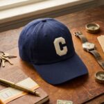 قبعة كاب "فارستي" (Varsity) كلاسيكية بحرف "C" - لون كحلي