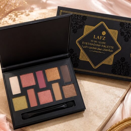 باليت ظلال عيون لوكس 10 في 1 من لافز (LAFZ Eyeshadow Palette)